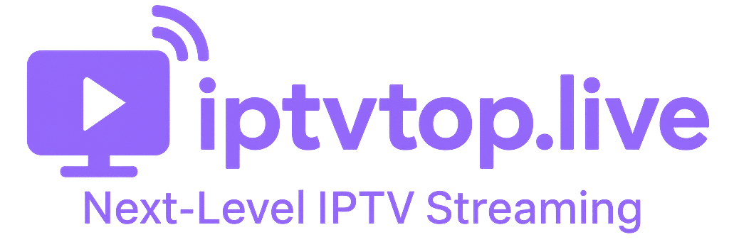 iptv top purple logo